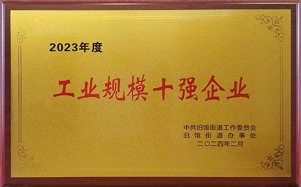2023 工业规模十强企业