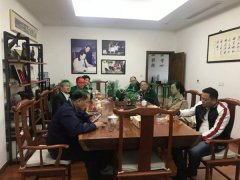 苍南县民政局领导莅临MG冰球游戏集团参观指导